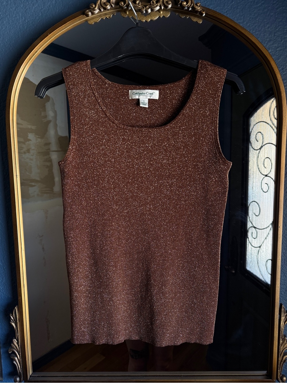 Sparkly Silk Top